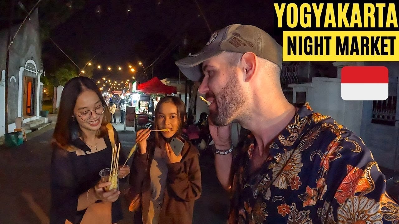 Indonesian Street Food Yogyakarta: Telor Gulung & Wedang Ronde 🇮🇩