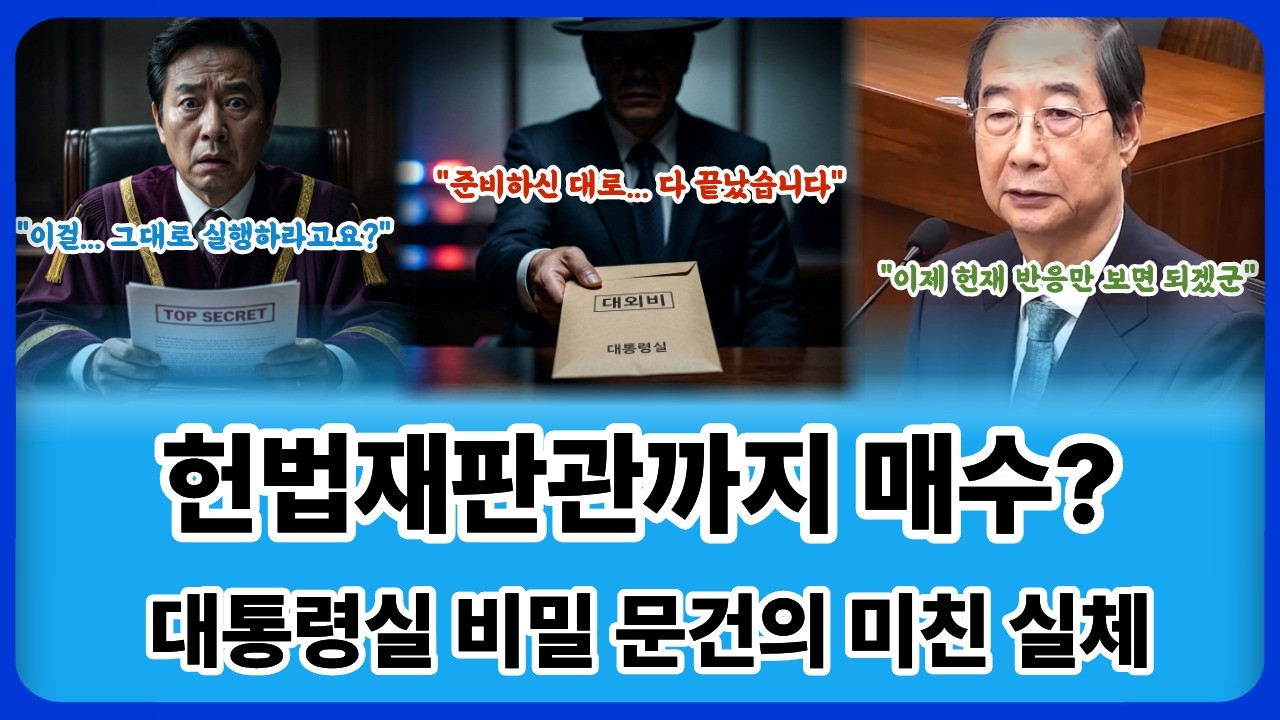 윤석열 파면 선고와 대통령실 비밀 문건 폭로! 