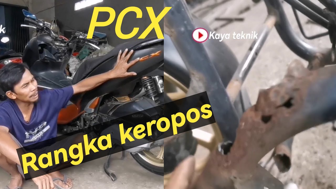 las Rangka pcx keropos