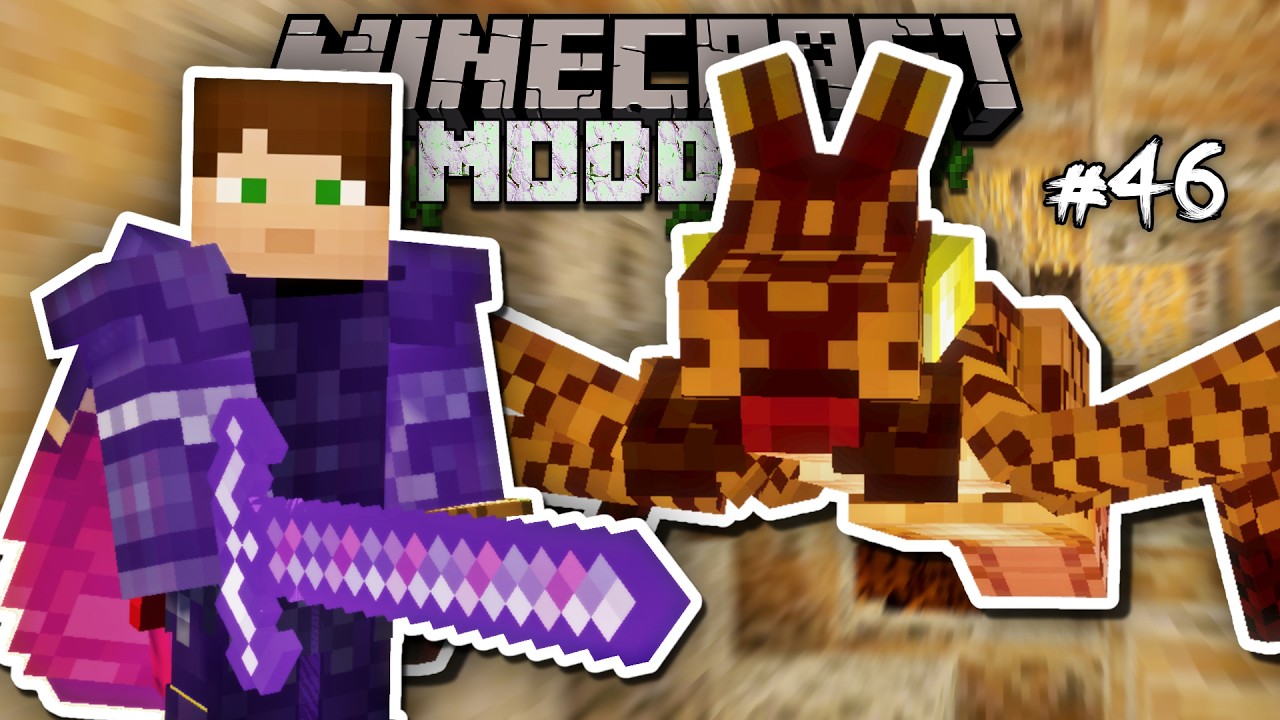 SPOPRIJATELJIL SEM SE Z MEGA ŽUŽKI! | Minecraft Modded #46
