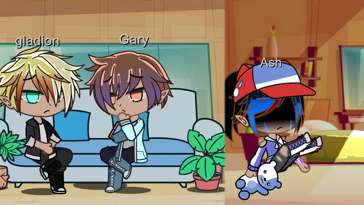 24 hora Gladion y Gary ignorando a Ash 1/2