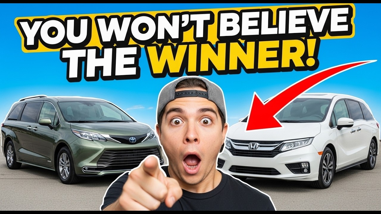 Toyota Sienna VS Honda Odyssey: The Ultimate Surburban Warfare