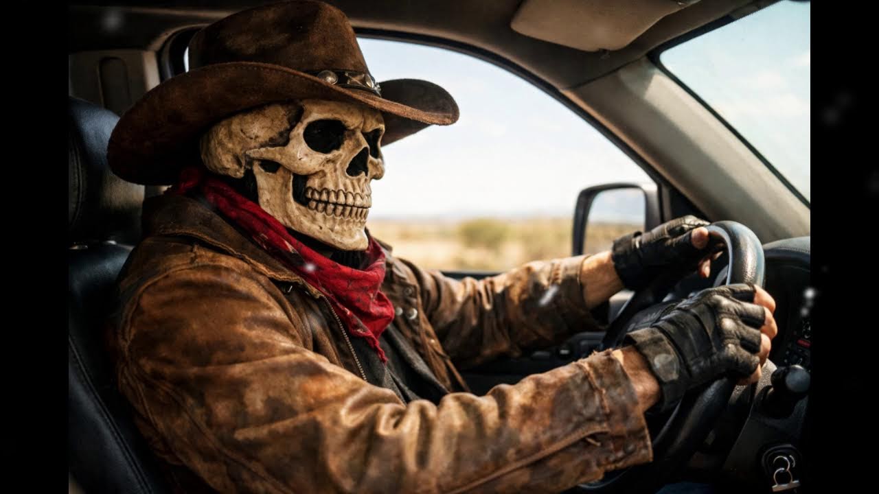 Dark Country Western Road Trip