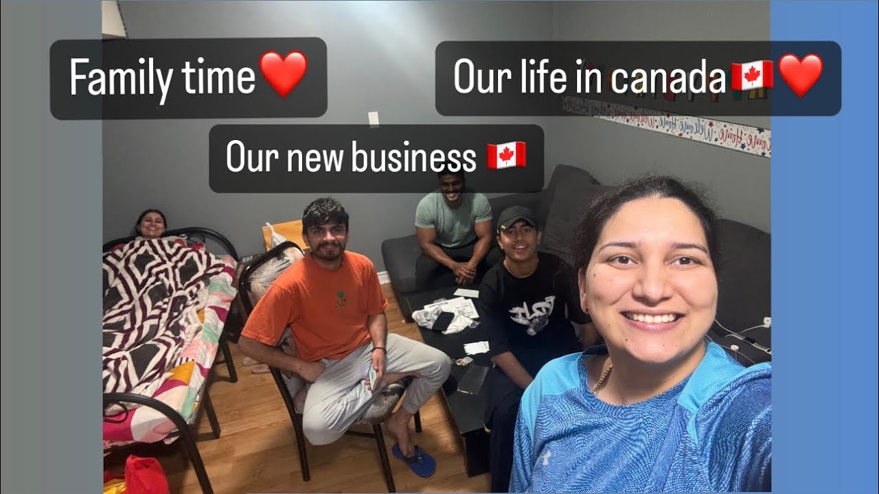 Our new business in canada🇨🇦 | Family time❤️ | life in canada❤️ #nikkisworld