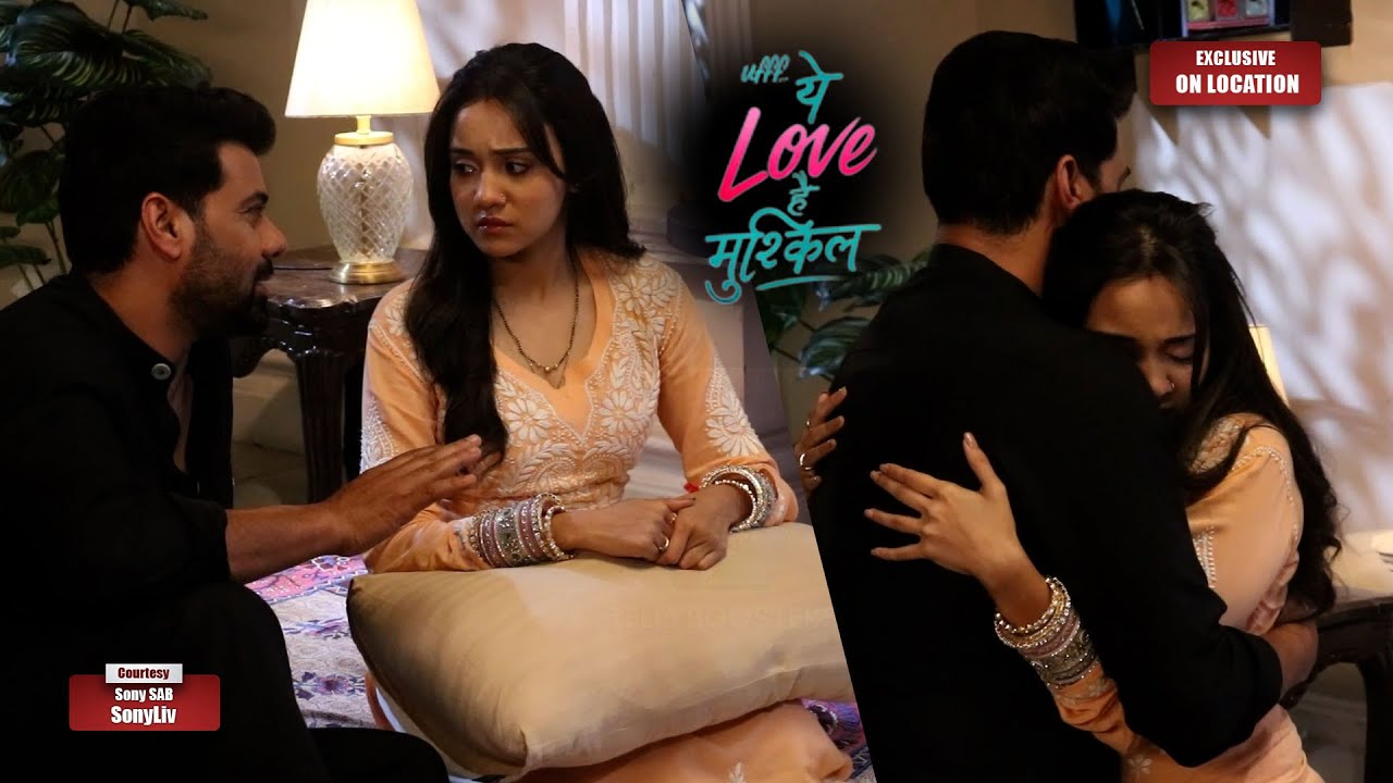 Ufff…Yeh Love Hai Mushkil On Location : Yug hugs Kairi after seeing him crying