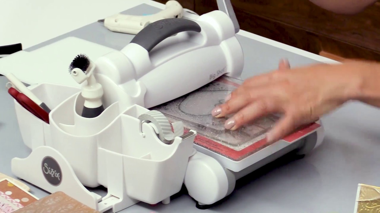 How to Use Impresslits and 3D Embossing Folders from Sizzix
