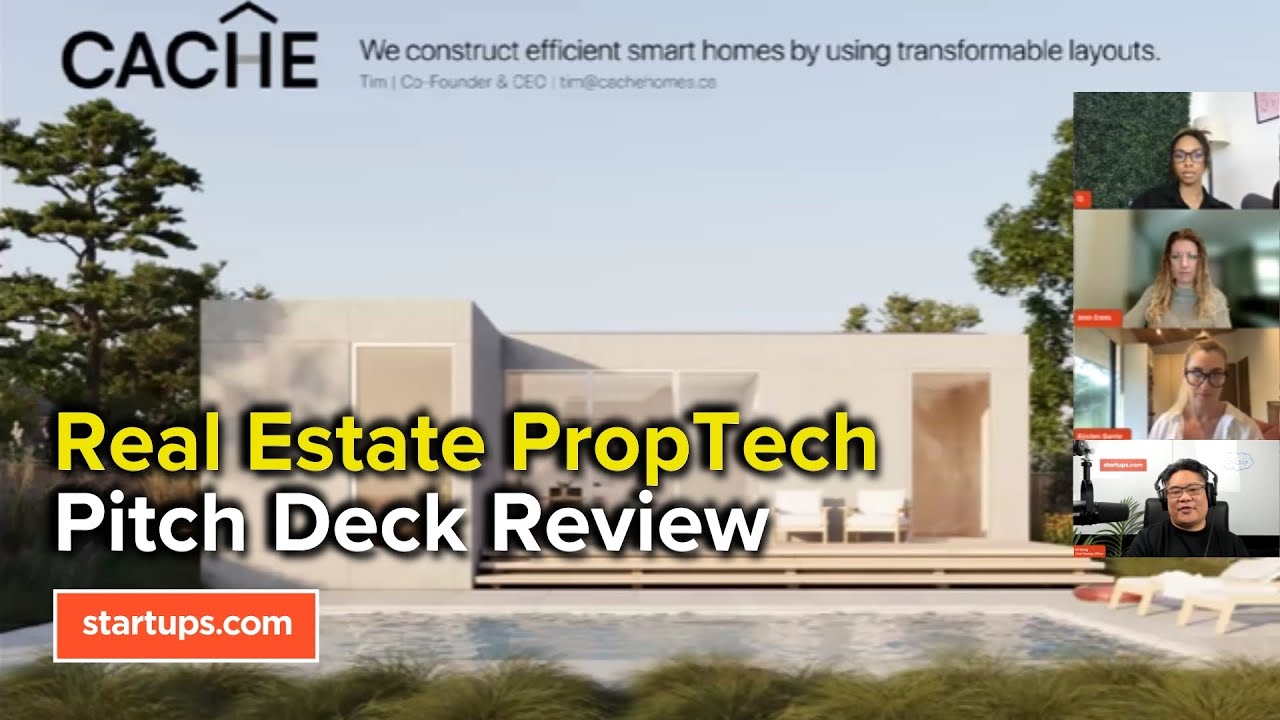 Real Estate PropTech Pitch Deck Review - Startups.com