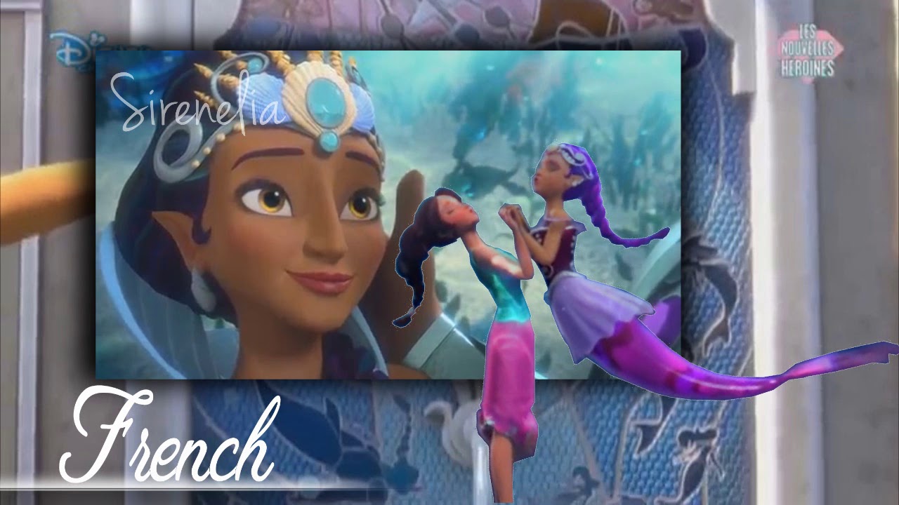 Elena of avalor secret life of the sirenas a new tale (one line multilanguage)