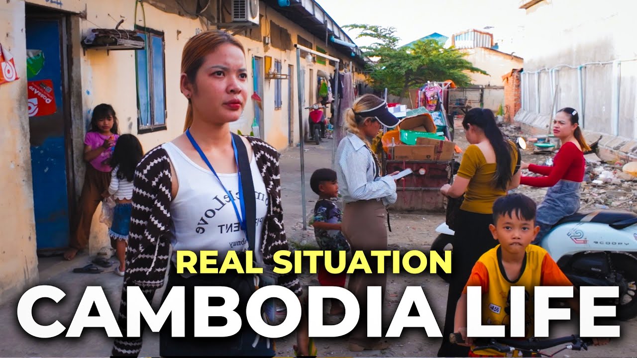 Urban Poor communities | The Hidden Life of Cambodia Poverty  #travel #slums