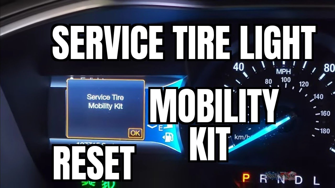 Service Tire Mobility Light On #fix #reset