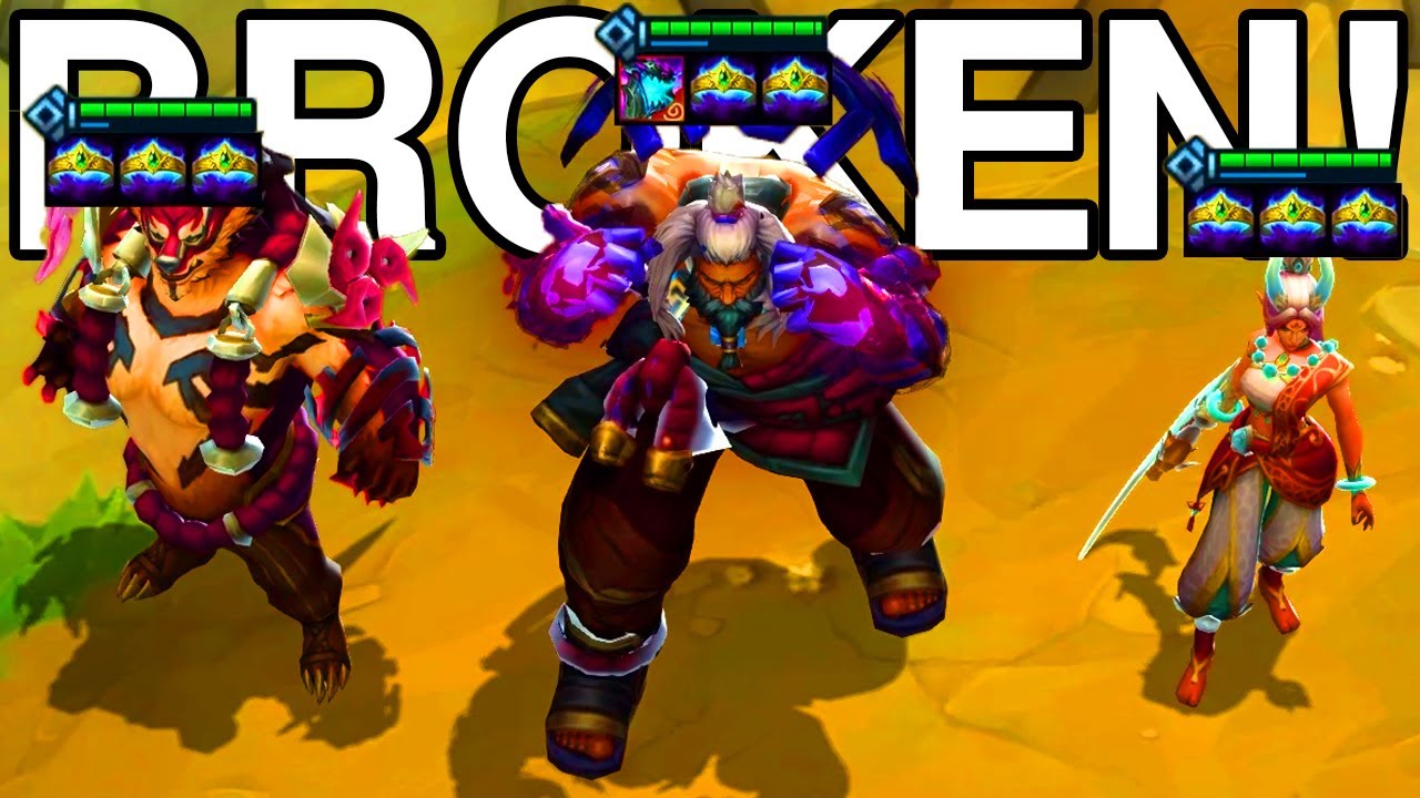 NOBODY COULD BEAT MY BROKEN CROWN GUARDED STRATEGY! TFT SET 11
