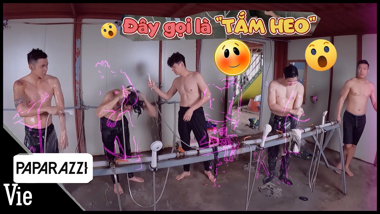 "Nhức mắt" cảnh tắm tập thể dàn cast nam Running Man, Jun Phạm giao tiếp "lưu loát" với người Hàn