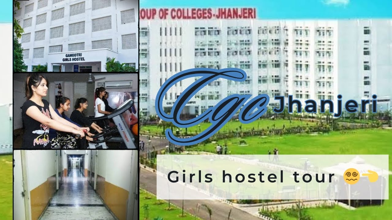 Cgc girls hostel || CGC Jhanjeri || Girls room tour || GYM tour || MESS TOUR
