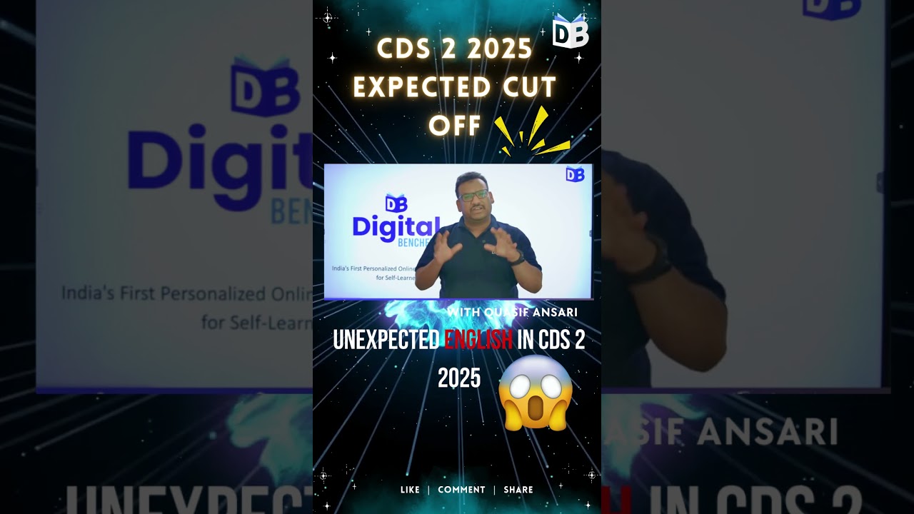 🔥 CDS 2 2025 Expected Cut Off in 60 Seconds | Will You Qualify?