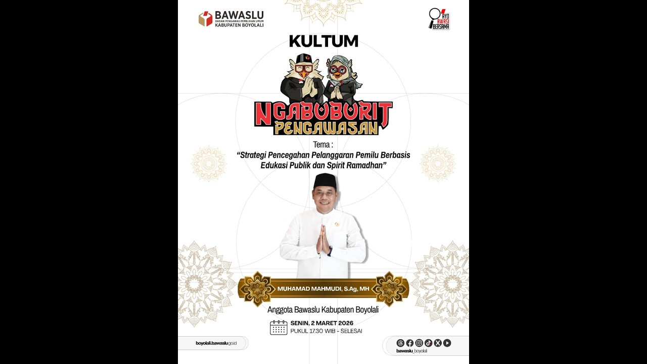 Strategi Pencegahan Pelanggaran Pemilu Berbasis Edukasi Publik dan Spirit Ramadhan
