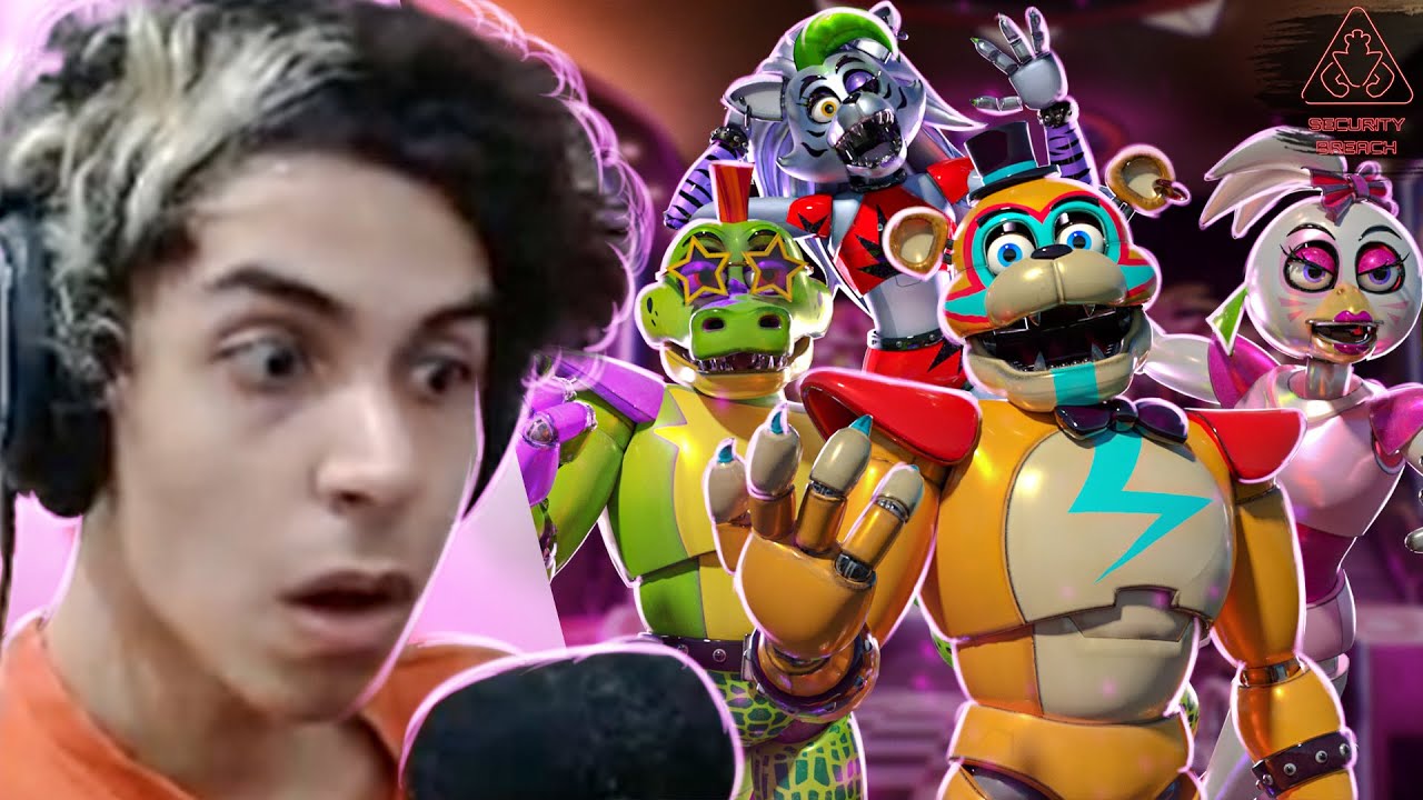 Pedrodbr Jogando Five Nights at Freddy's Security Breach #1