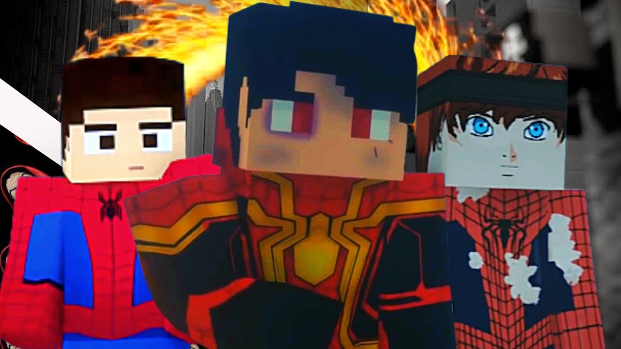Rap Dos Homens-Aranhas // SEMPRE VAMOS NOS LEVANTAR  (@ALBKMUSIC) [Versão Minecraft]