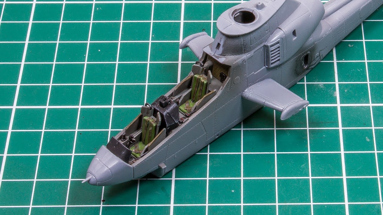 Special Hobby 72nd Scale AH-1G Cobra video build