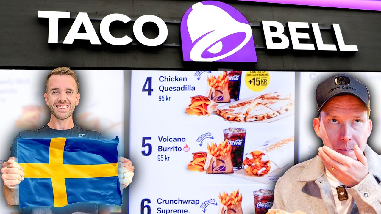 Besöker Taco Bells NYA restaurang i Sverige!