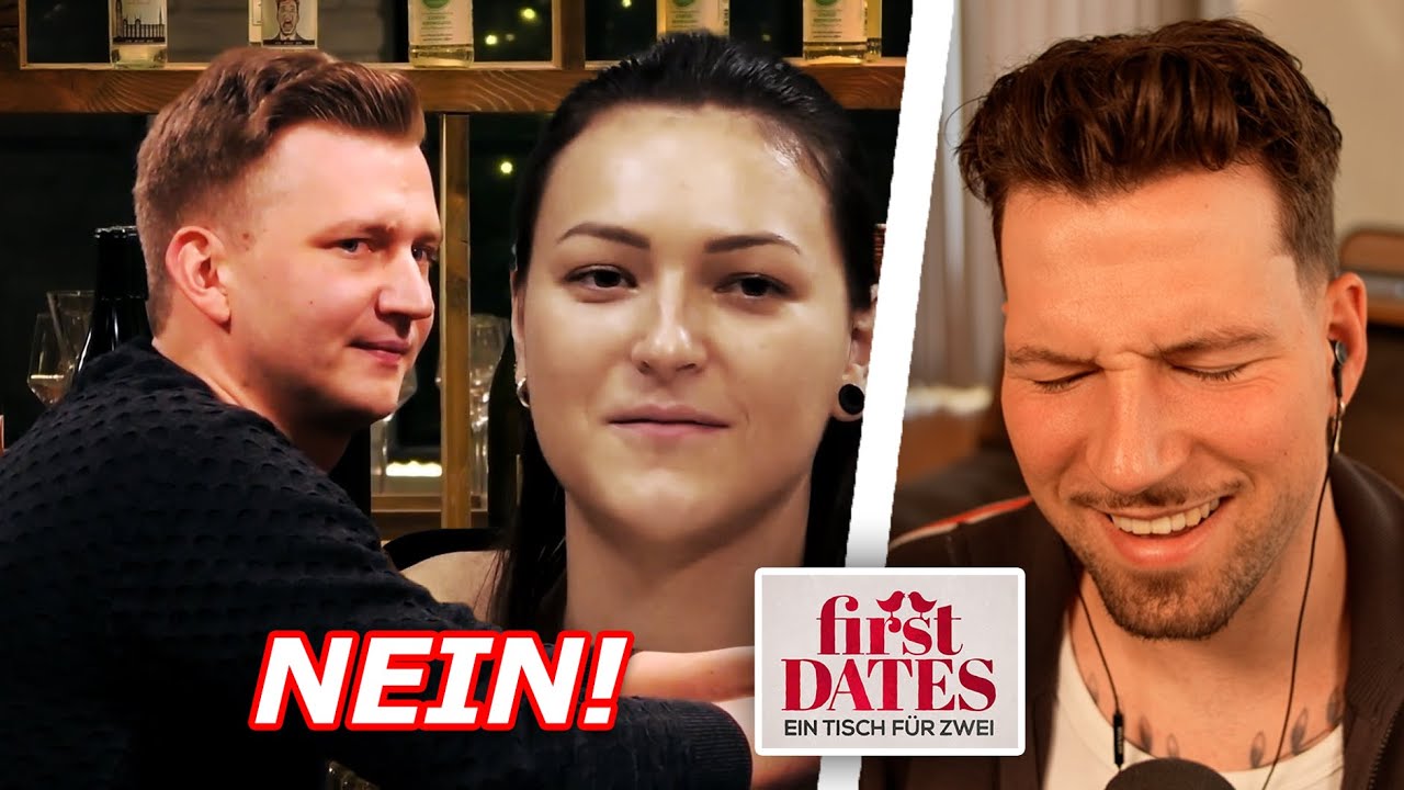 ER ZICKT EXTREM RUM!😫😬 First Dates 💔