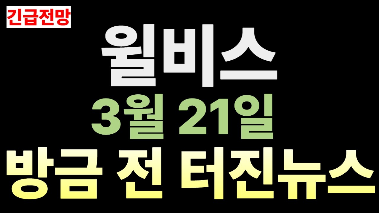 [윌비스 주가전망] 무상감자 후 거래재개 첫날 상승!