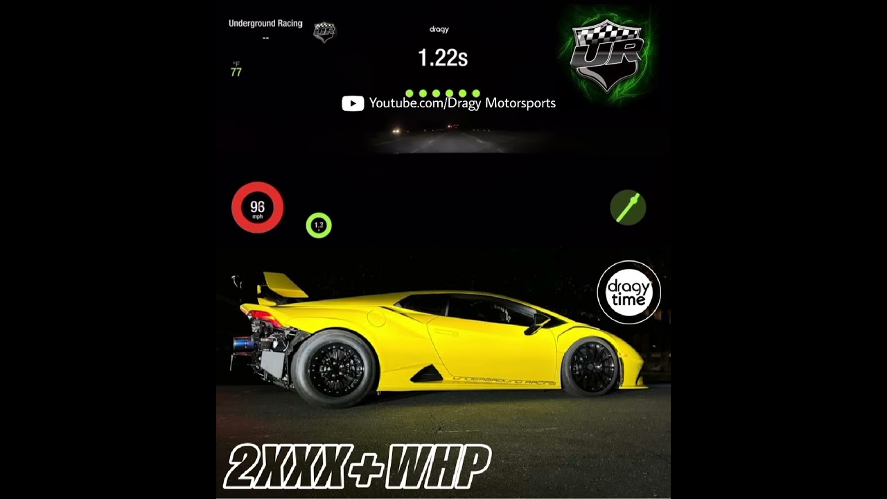 THE FASTEST STREET CAR EVER 😱 from 60-150 mph | Greg's Underground Racing Twin Turbo Huracan STO