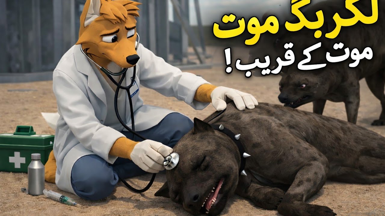 Dushman Se Doctor! 🐺💔 Tom Ne Bachayi Lagarbaggy Ki Jaan|دشمن سے ڈاکٹر! ٹام نے لگڑبگے کی جان بچا لی! 