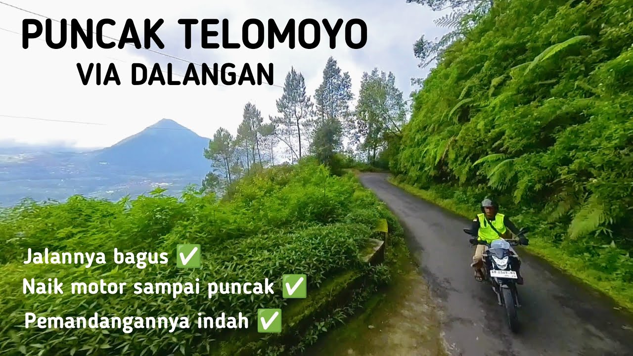 NAIK MOTOR KE PUNCAK GUNUNG TELOMOYO VIA DALANGAN || Hampir semua jenis motor bisa ke puncak !