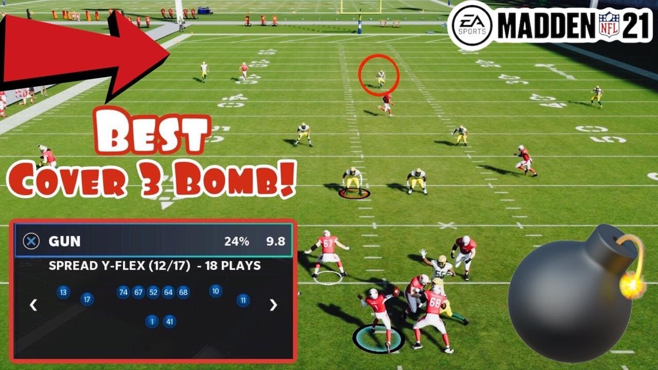 This Formation Has The BEST Cover 3 Bombs In Madden 21!