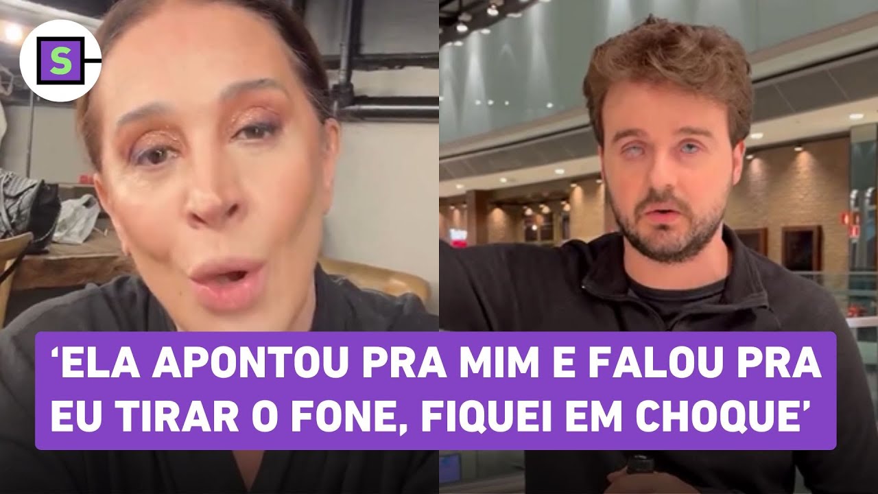 Claudia Raia pede desculpas após constranger influenciador de baixa visão em peça de teatro