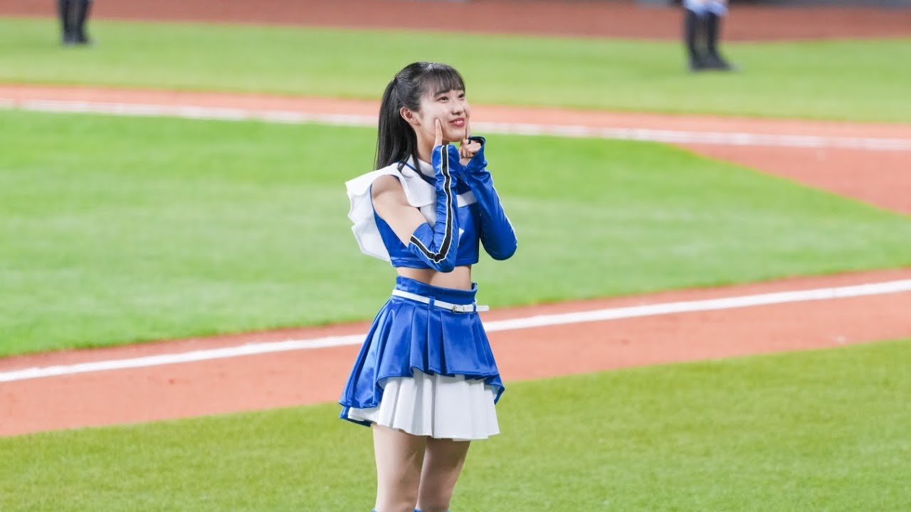 20230506 ファイターズガール 西崎光さんの「幸せなら手をたたこう」