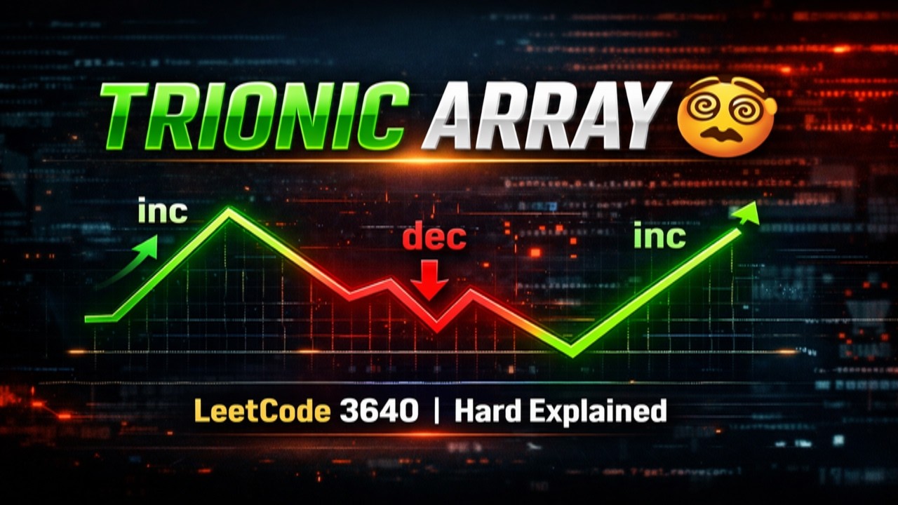 Leetcode 3640. Trionic Array II
