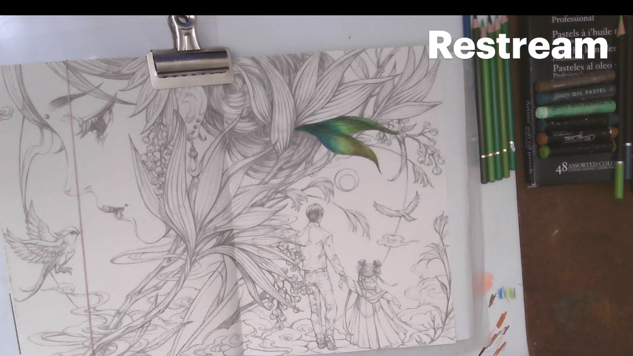 Feb 5 - Coloring and chat - Indrani - The Adult Colorist is the CC that I adore.