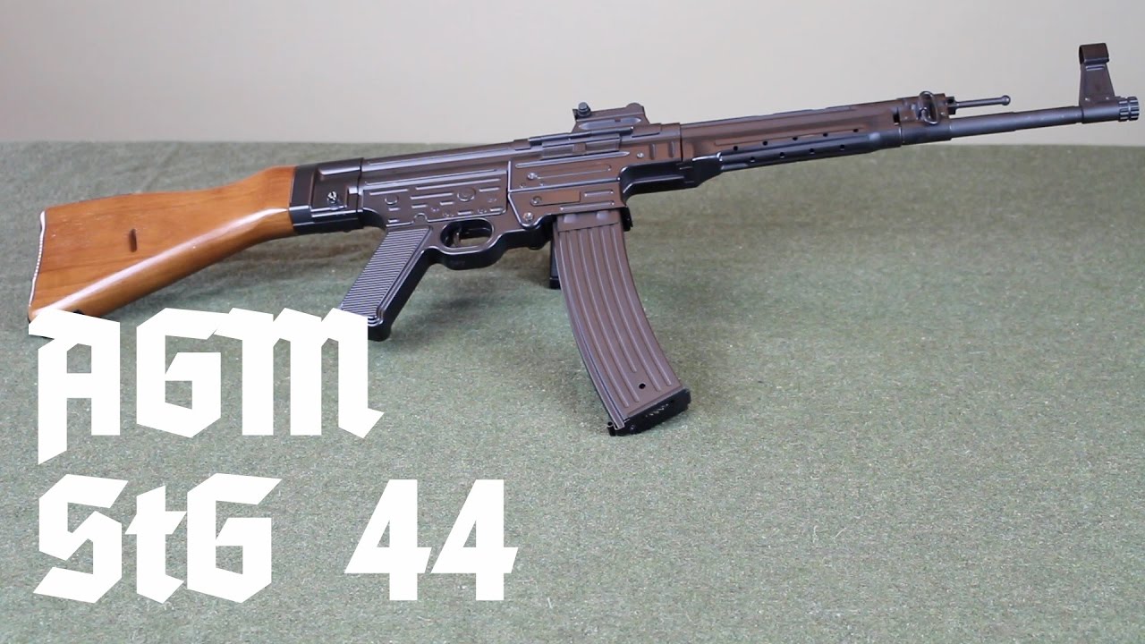 WWII Airsoft: Company HQ AGM StG 44 video review