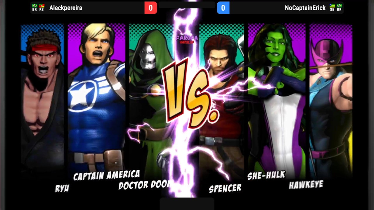 UMVC3 FT20   Aleckpereira vs NoCaptainErick