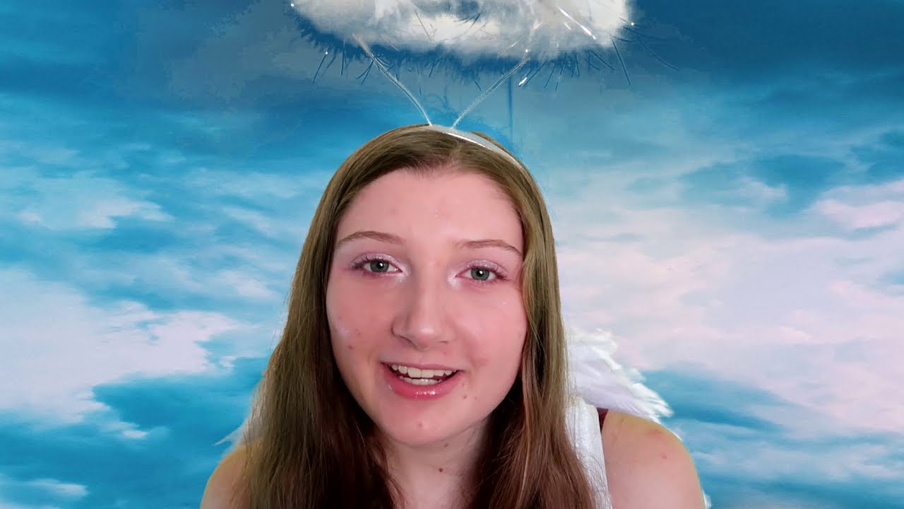 ASMR angel welcomes you to heaven