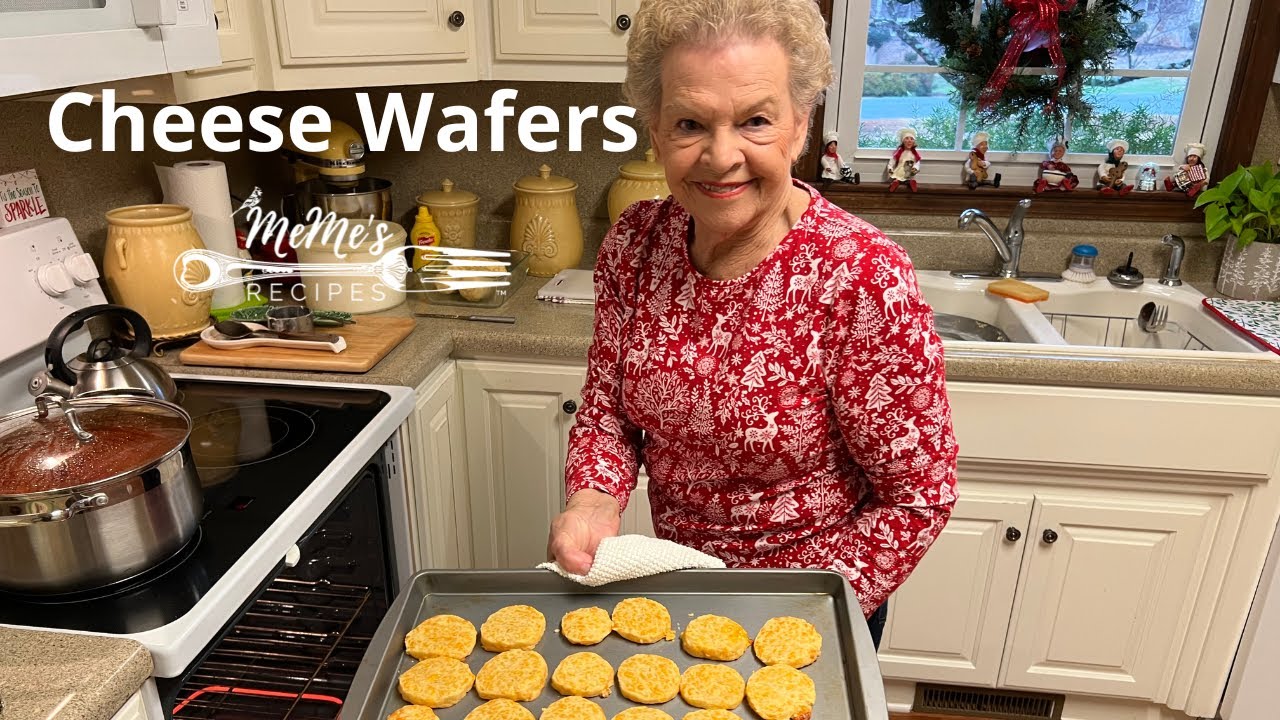 MeMe's Recipes | Cheese Wafers