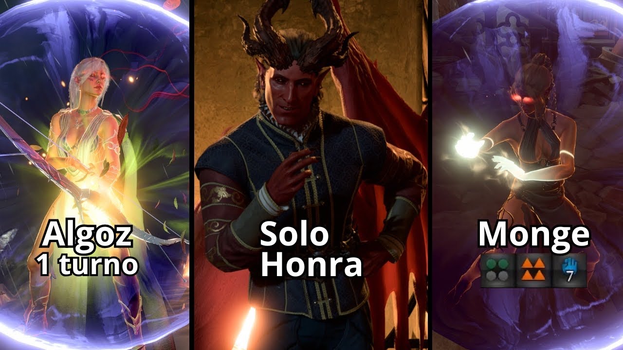 Raphael - Modo Honra (Solo) - Monge e Algoz das Trevas - Baldurs Gate 3