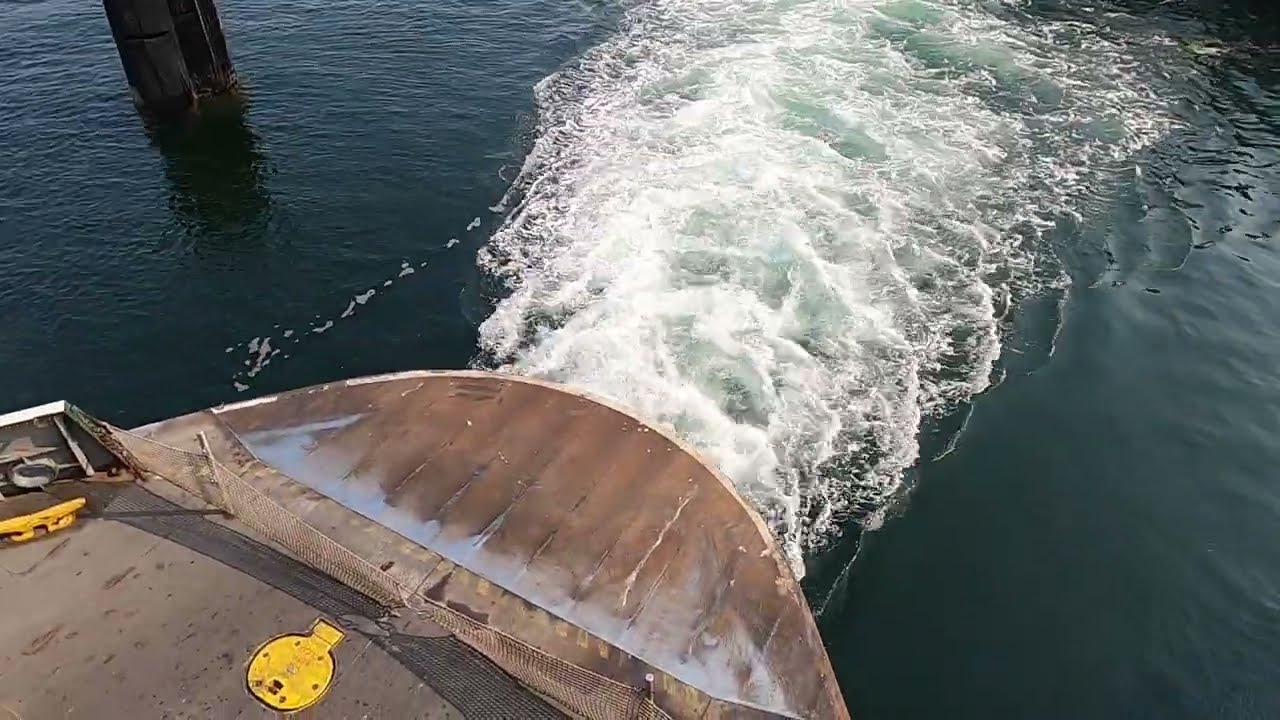 MV Chetzemoka Departing Pt. Defiance