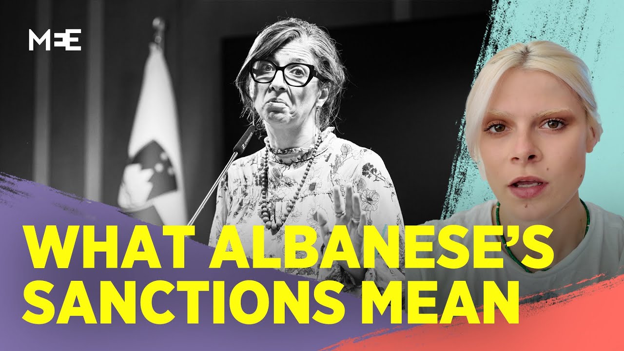 What do the sanctions on Palestine rapporteur Francesca Albanese mean? | MEE Explains