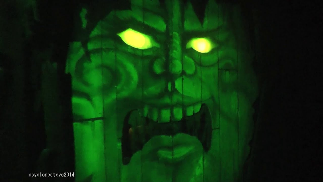 Transdémonium, Ghost Train Parc Astérix  POV ONLY ! 2014.