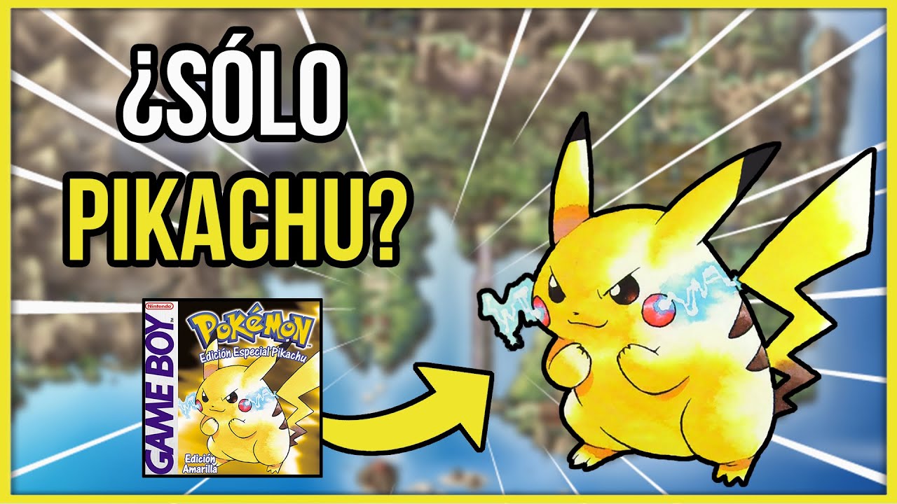 ⚡ RETO POKÉMON ⚡ ¿PUEDO PASARME POKÉMON AMARILLO SÓLO CON PIKACHU?
