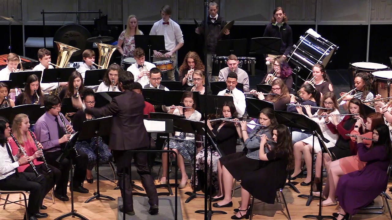 North Moore HS Band - Overture for Winds - Charles Carter