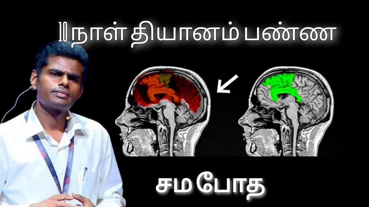 Bjp State leader Annamalai's vipassana Meditation Experience