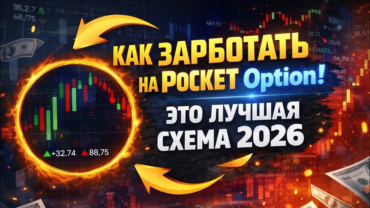 КАК ЗАРАБОТАТЬ НА POCKET OPTION! ЭТО ЛУЧШАЯ СХЕМА 2026