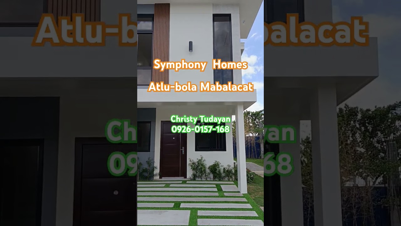 Symphony Homes Atlu-bola Mabalacat City Pampanga #realestate #property #houseforsale