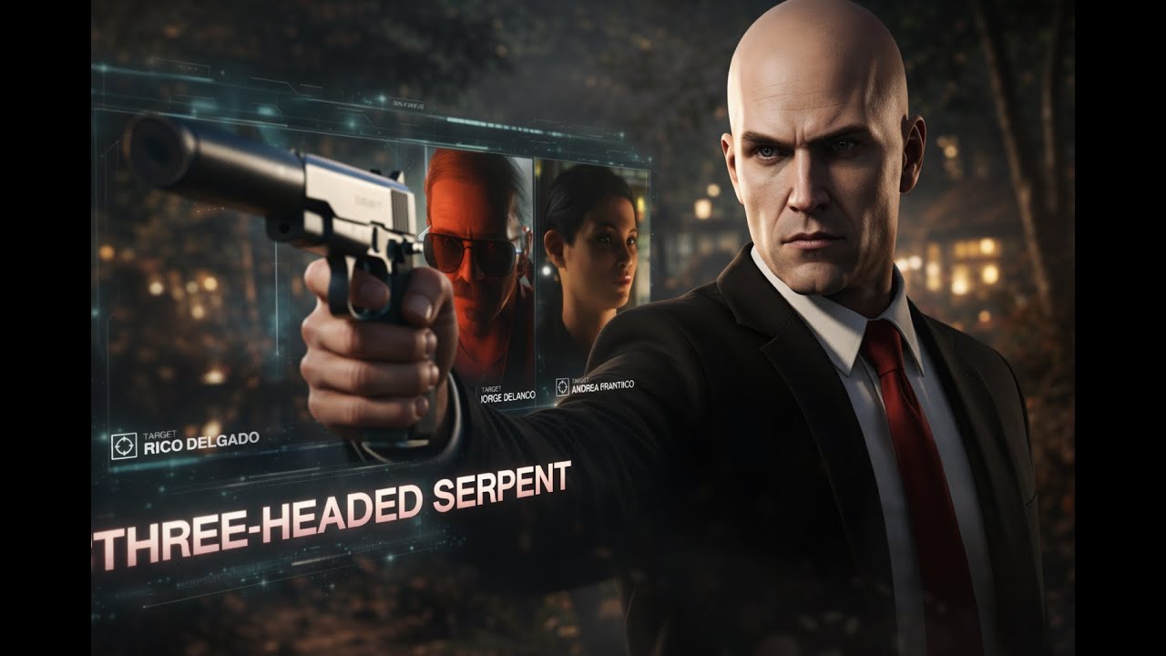HITMAN 3 THREE-HEADED SERPENT – Full Mission Silent Assassin Eliminating Delgado, Franco & Martinez