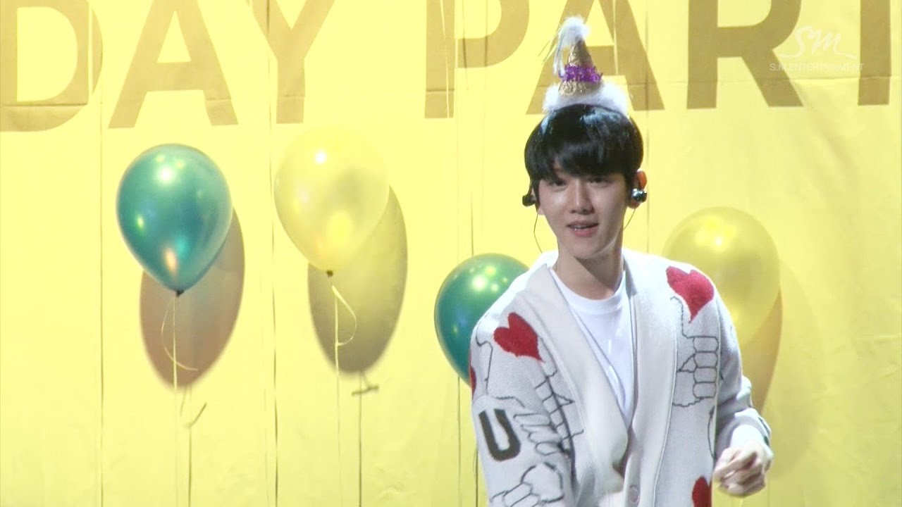 ['Hey Mama!' MV EVENT] EXO BAEKHYUN BIRTHDAY PARTY HIGHLIGHT