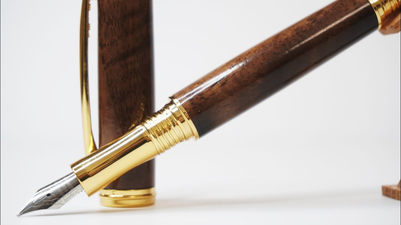 Woodturning | Handmade Pens from Walnut