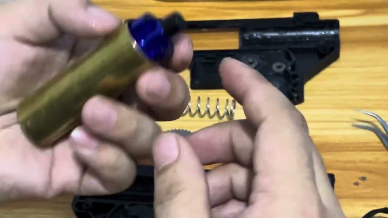 Mga parts na ginamit ko sa pag-upgrade ng aking Gel Blaster.